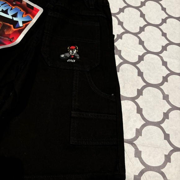 Vintage Jynx Jeans Kids 5-6 Made In USA Y2K Baggy Wide JNCO Skater Rare New - Picture 2 of 14